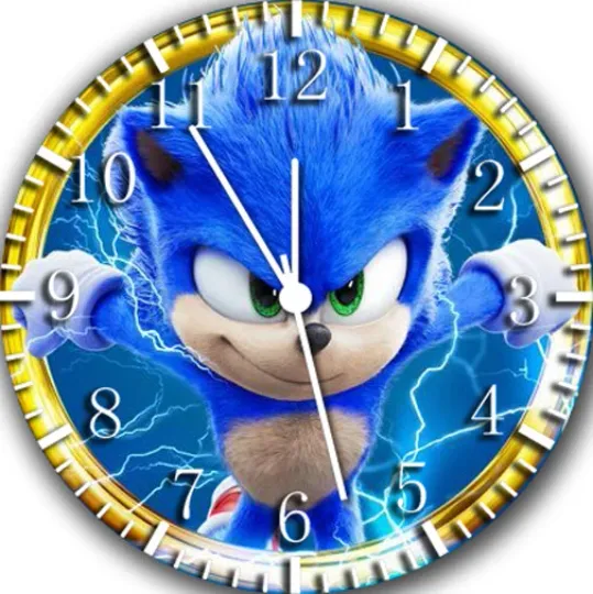 Discover Super Sonic Wall Clock