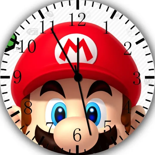 Discover Super Mario Wall Clock