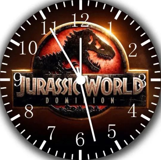 Discover Jurassic World Wall Clock