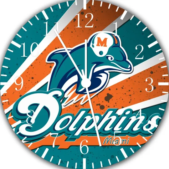 Discover Dolphins Wall Clock