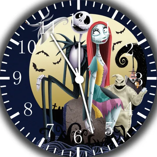 Discover The Nightmare Before Christmas Wall Clock