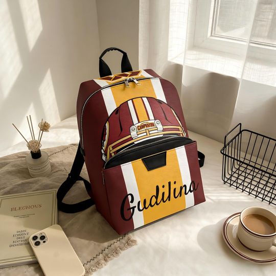 Discover Custom Washington Gift Backpack, Personalized football Football Fans Gift for Son Husband Dad Boy Boyfriend, Personalized Fan Bag