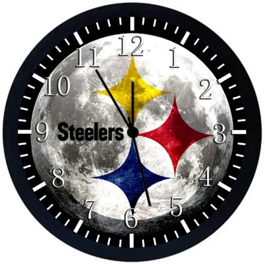 Discover Steeler Wall Clock