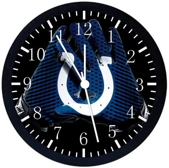 Discover Indianapolis Colts Wall Clock