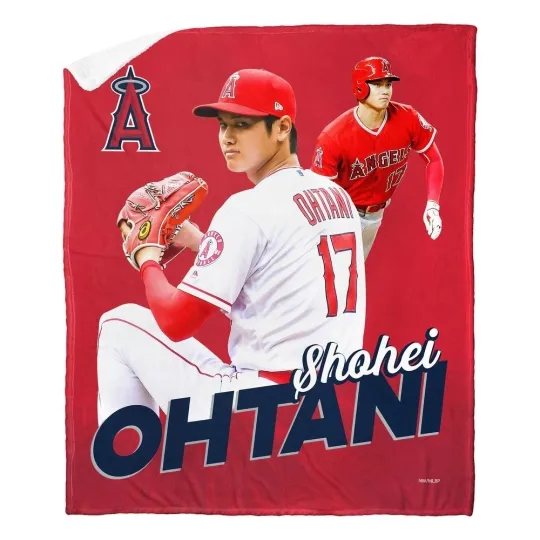 Discover Shohei Ohtani Fleece Blanket SGA 4/19/2019 Los Angeles Angels MLB 48” X 56”&nbsp;