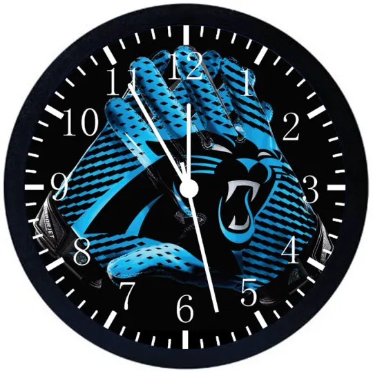Carolina Panthers Wall Clock