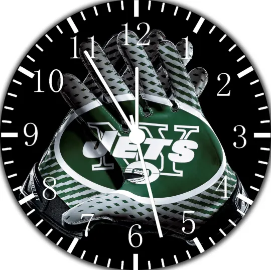 Discover New York Jets Frameless Borderless Wall Clock For Gifts or Home Decor