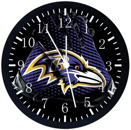 Baltimore Ravens Wall Clock