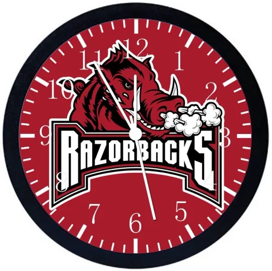 Discover Razorbacks Wall Clock