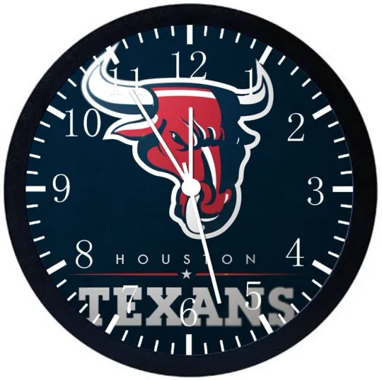 Houston Texans Wall Clock