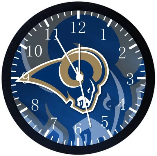 Discover Rams Wall Clock