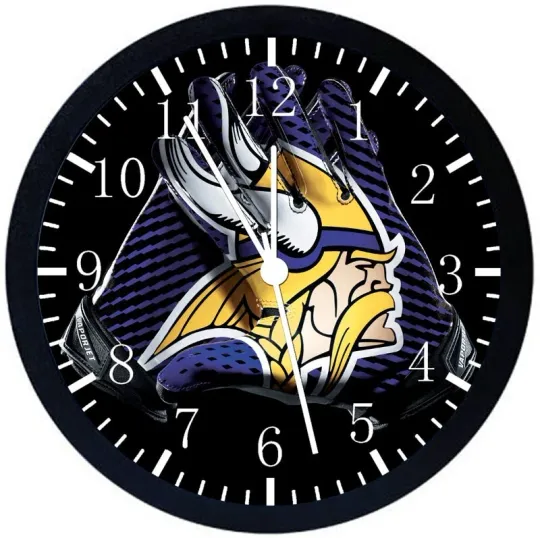 Minnesota Vikings Wall Clock