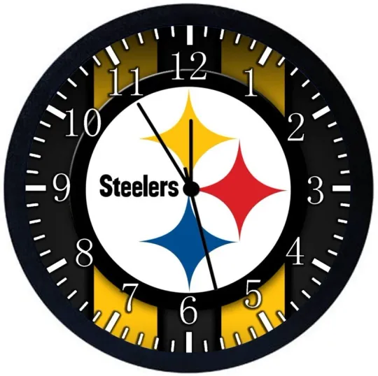 Discover Steeler Wall Clock