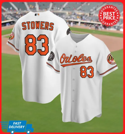Kyle Stowers #83 Orioles Season Baseball Jersey Fan Made All Size