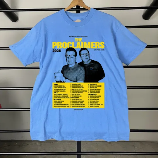 Discover The Proclaimers Band UK Tour T Shirt