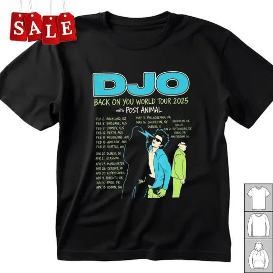 Discover New DJO World Tour 2025 Gift For Fans Unisex Shirt