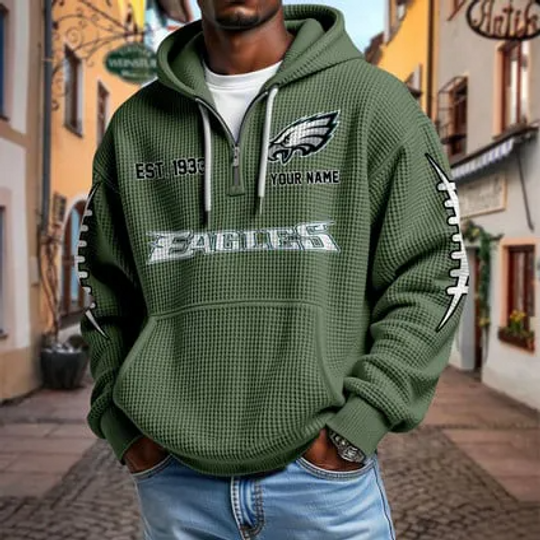 Philadelphia Eagles Waffle Hoodie