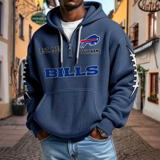 Buffalo Bills Waffle Hoodie