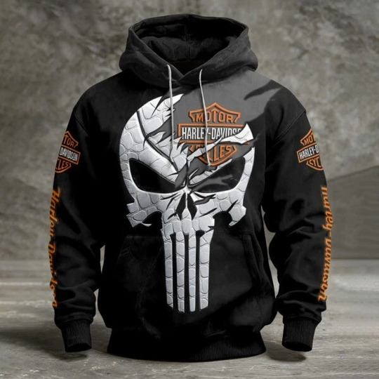Harley Racing Davidson 3D Hoodie