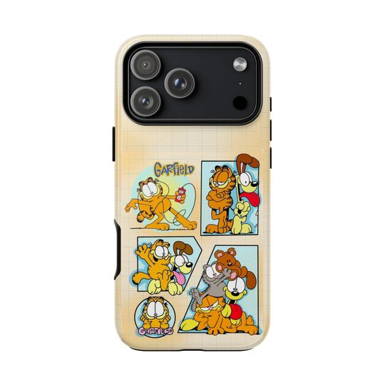 Garfield Comic Strip Phone Case, Cartoon Phone Case