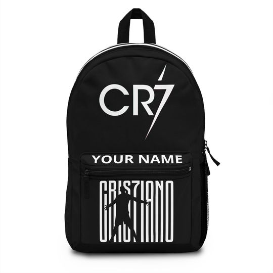 Discover Personalized CR7 Soccer Backpack for Boys, Portugal #7 Sports Bag, Teen School Bookbag, Athlete Travel Bag