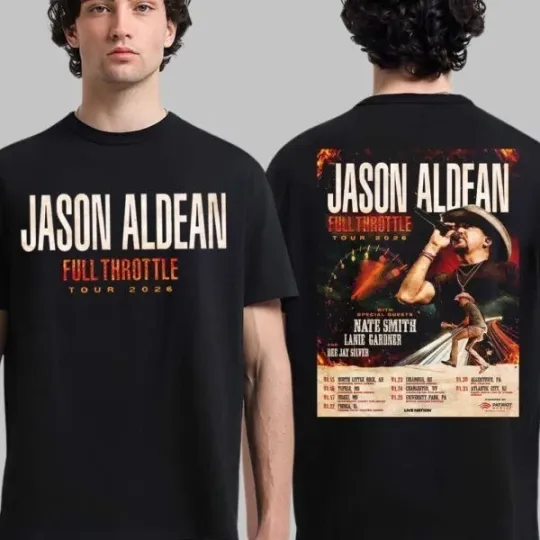 Discover Jason Aldean Full Throttle Tour 2026 Schedule North America Fan Gift