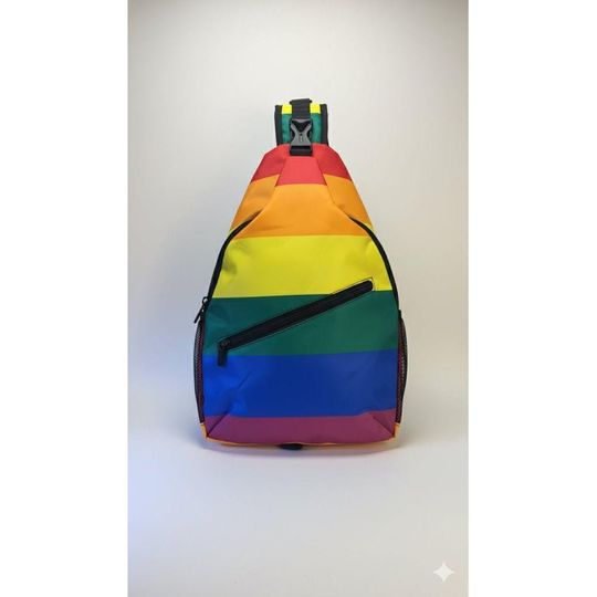 Discover Rainbow Pride Crossbody Sling Bag  LGBTQ+ Pride Accessory