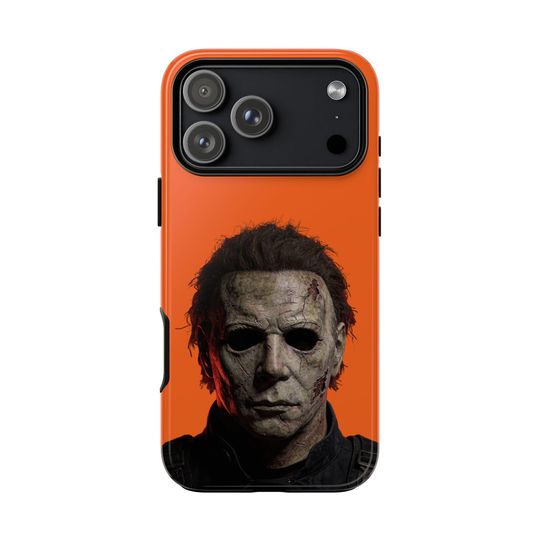 Damaged Mask Horror Phone Case, Movie Michael Myers Phone