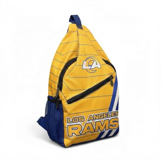 Discover Los Angeles Rams Crossbody Sling Bag  Adjustable Strap, Practical Storage