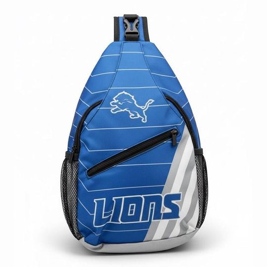 Detroit Football Team Chest Bags, Gift For Fans, football Fan Gear