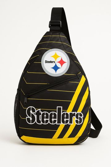 Pittsburgh Football Team Chest Bags, Gift For Fans - Black football Shoulder Bag