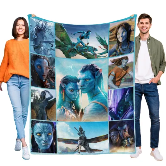 Discover Avatar Fleece Blanket for Bed and Sofa, Kids' Throw Blanket, Birthday Gift
