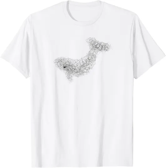Discover Geometric Whale Novelty Sketched Humpback Whale Line Drawing T-Shirt