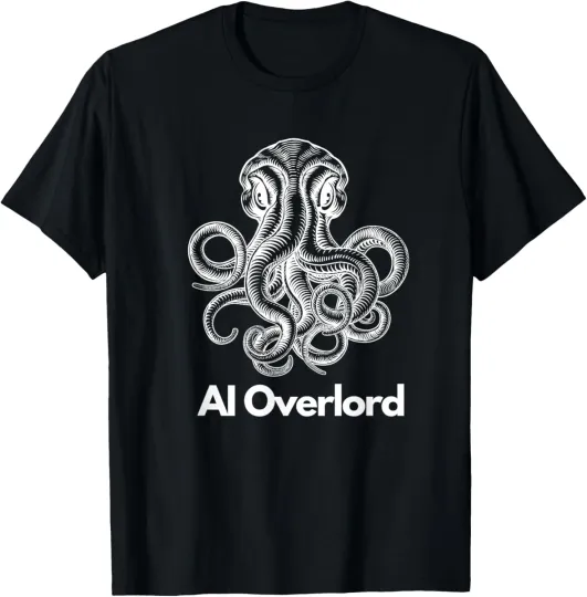 Discover AI Overlord - Programmer Coding IT Humor T-Shirt