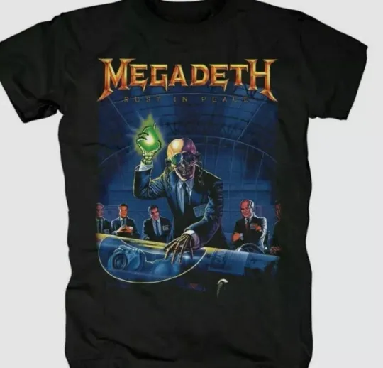 Megadeth Rust In Peace  T-Shirt for Men and Women