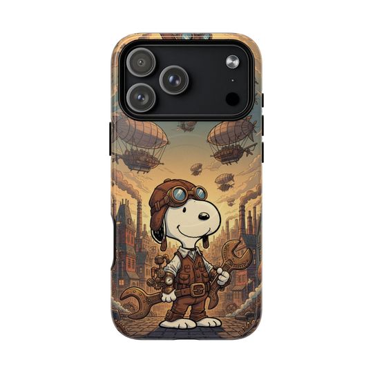Discover Snoopy Phone Case Charlie Brown's dog Cover for iPhone 17 Pro Max