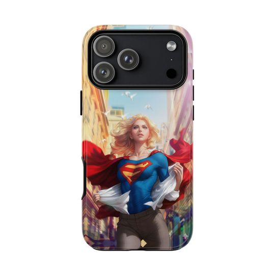 DC Comics IPhone Case, Kara Zor-El, Superman Family, Gift for Her