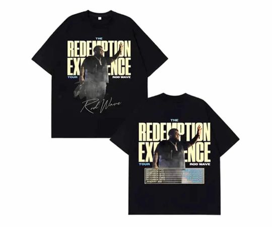 Rod Wave The Redemption Experience Tour 2025 T-shirt, Fans Gift