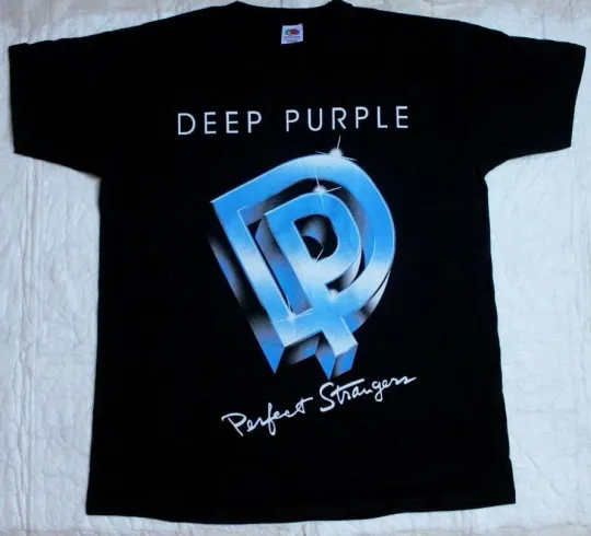 Deep Purple Perfect Strangers T-shirt Black Men