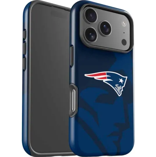 football New England Patriots Double Vision iPhone Case