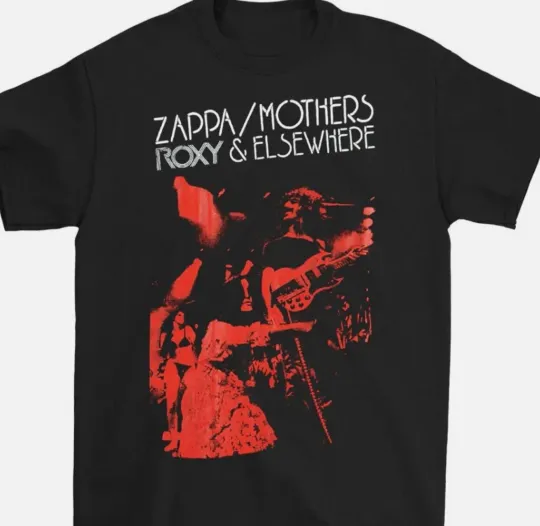 Discover Frank Zappa Roxy & Elsewhere Unisex T-Shirt Full Size S To 5XL