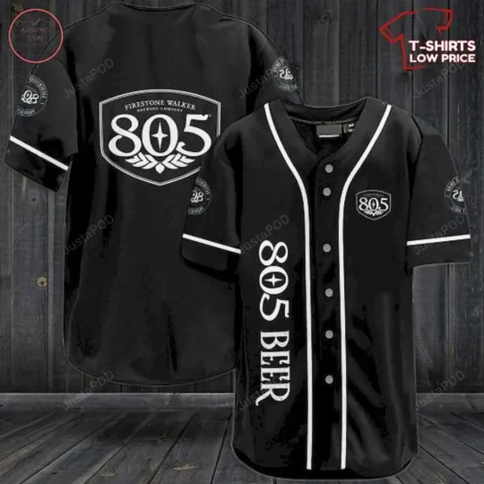 Discover Baseball Jersey 805 Beer Logo Shirt Men Women Fan Gift