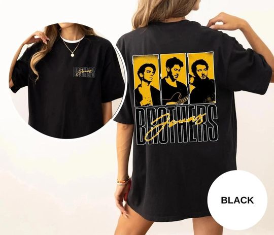Discover Jonas Brothers Shirt, Jonas Bros 20th Annivesary Tour 2025 T-Shirt