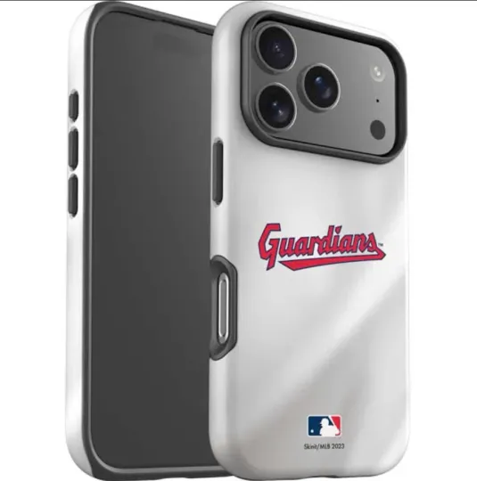 Discover Cleveland Guardians Home Jersey iPhone 13-17 Pro Max Impact Case