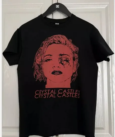 Discover Crystal Castles Madonna Tour T-Shirt Unisex Graphic