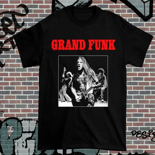 Discover Grand Funk Railroad Unisex T-Shirt Black