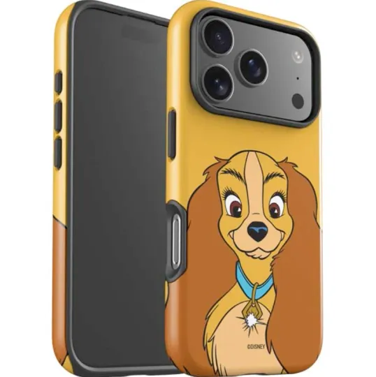 Discover Disney Lady & The Tramp Lady Portrait iPhone Case