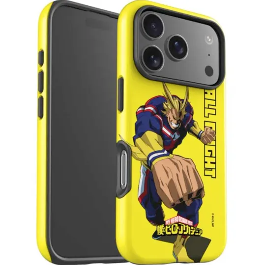 Hero Anime All Might Season 5 iPhone Case