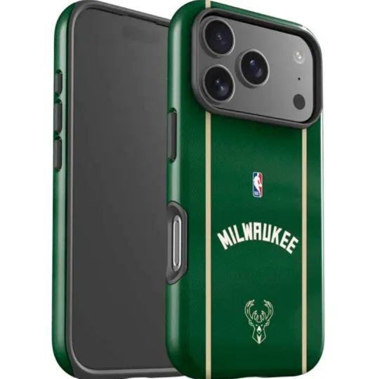 Discover NBA Milwaukee Bucks Jersey iPhone Case