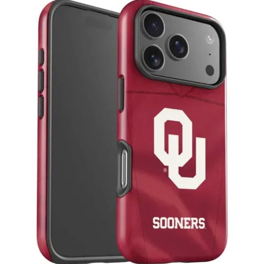 University of Oklahoma Red Jersey iPhone Case